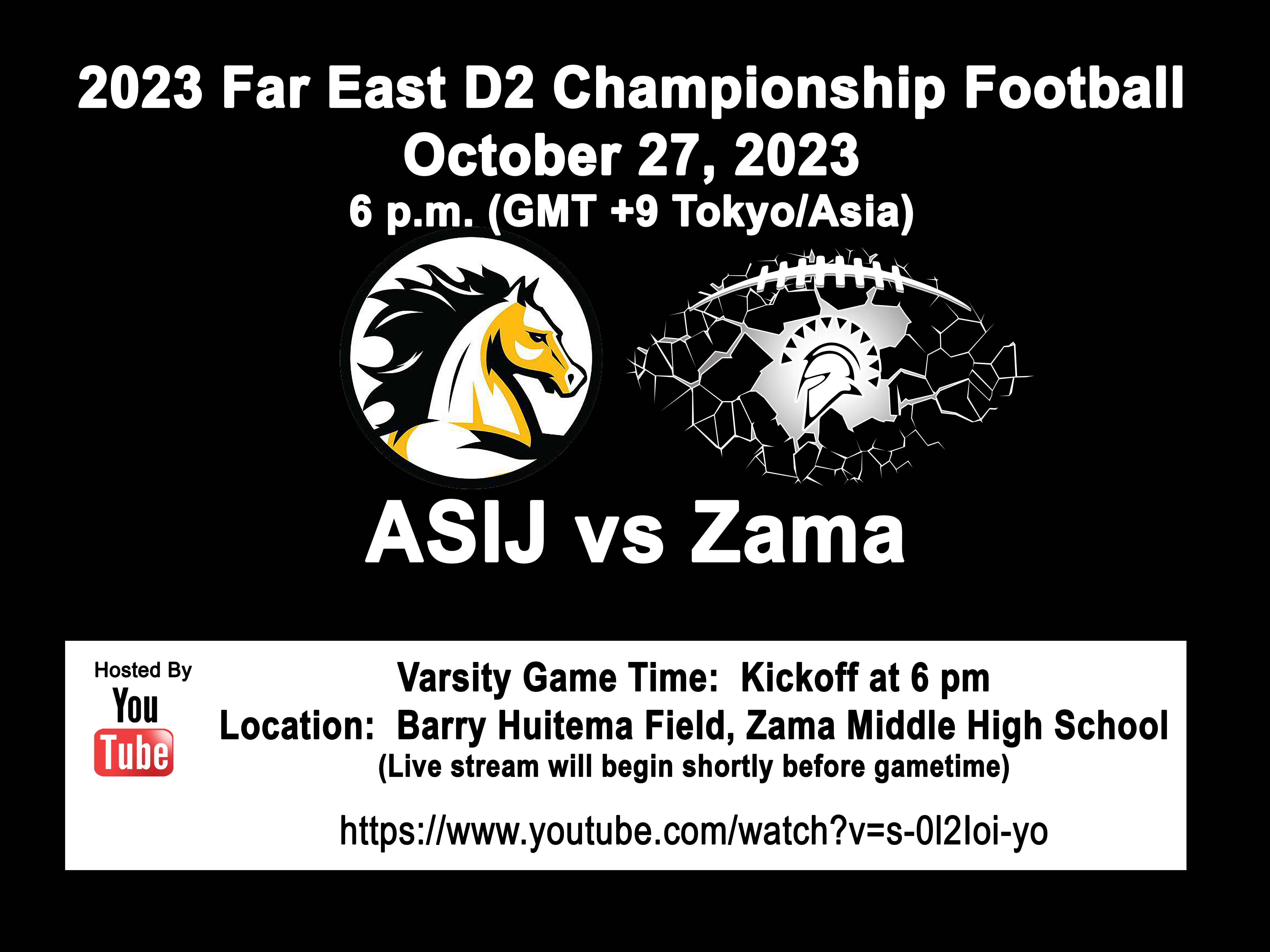 LIVESTREAM 2023 Far East Division 2 Football Championship Zama