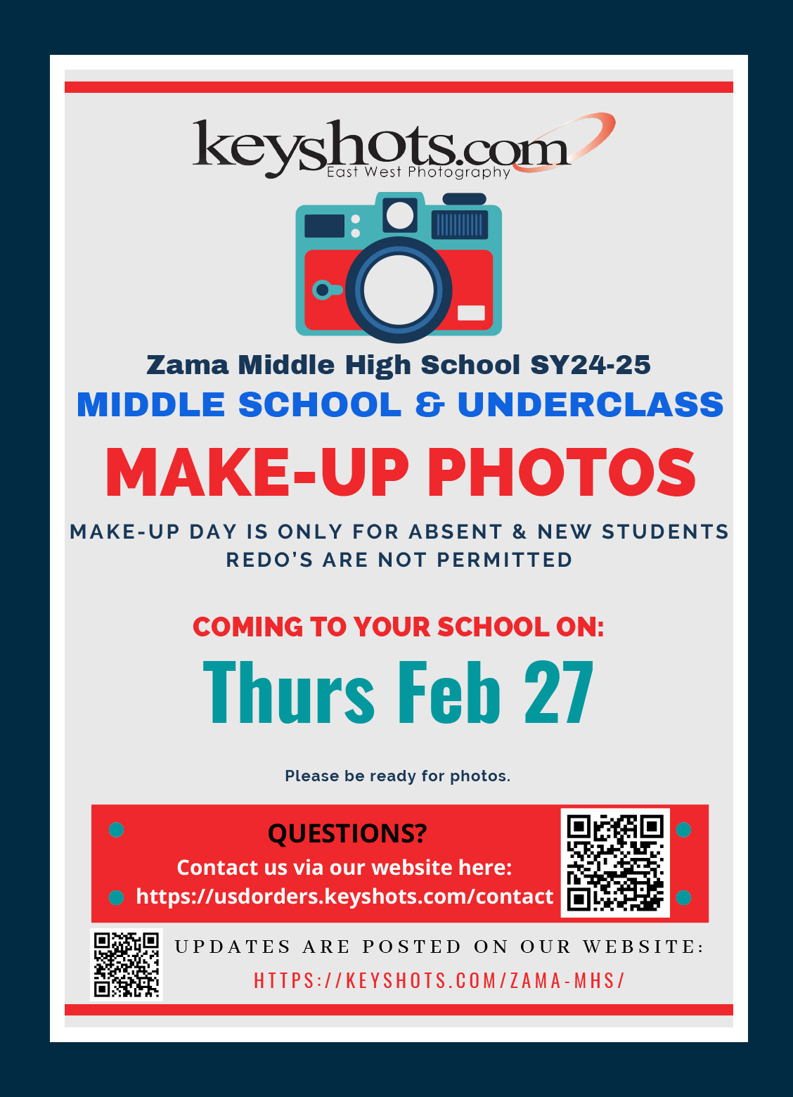2025 School Photo Makeup Day